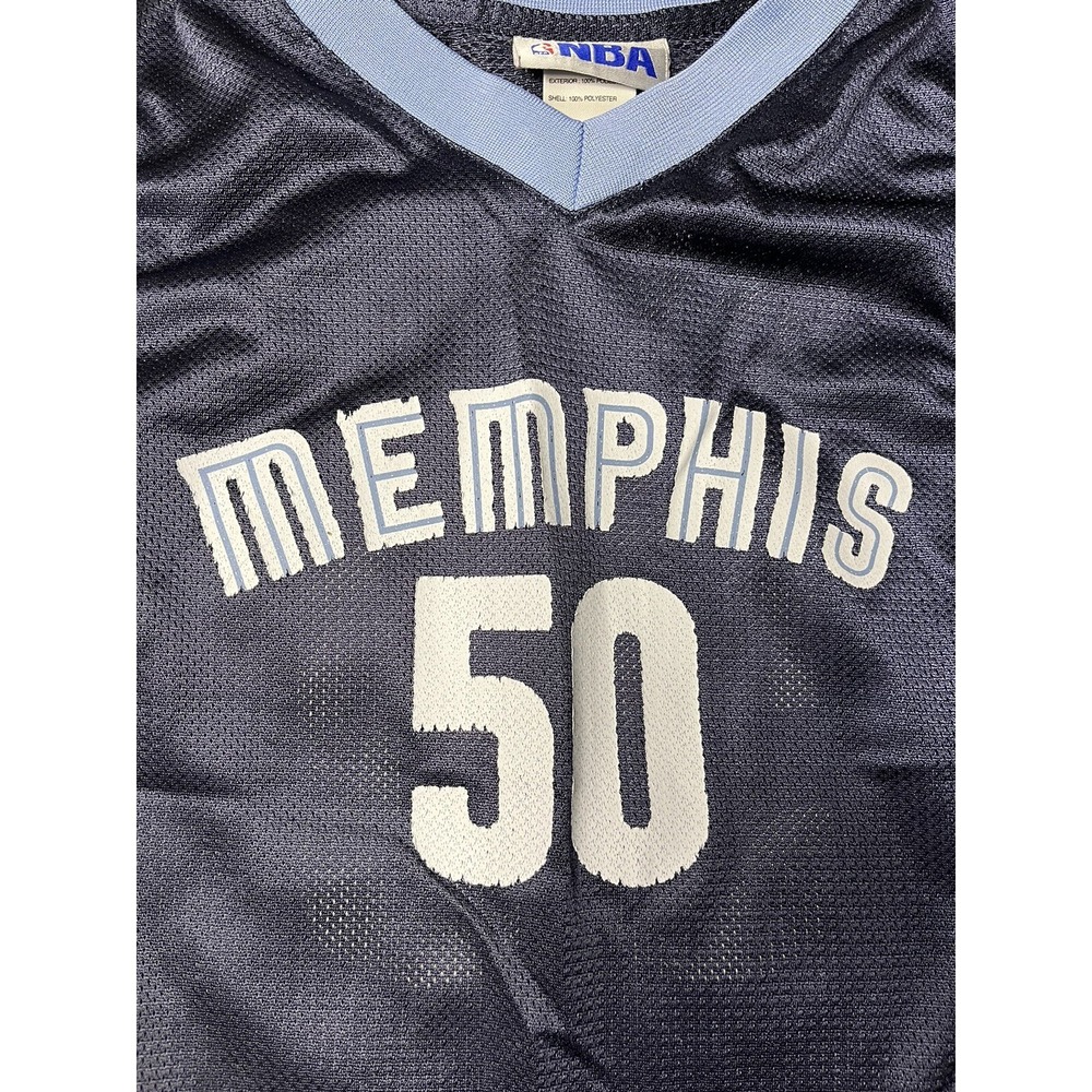 NBA Memphis Grizzlies Zach Randolph Jersey Youth Large Blue #50 Basketball - Picture 2 of 8